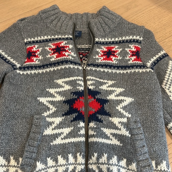 Baby Gap Knit zip sweater - Picture 2 of 4